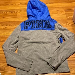 Pink VS pull over hooded jacket size M